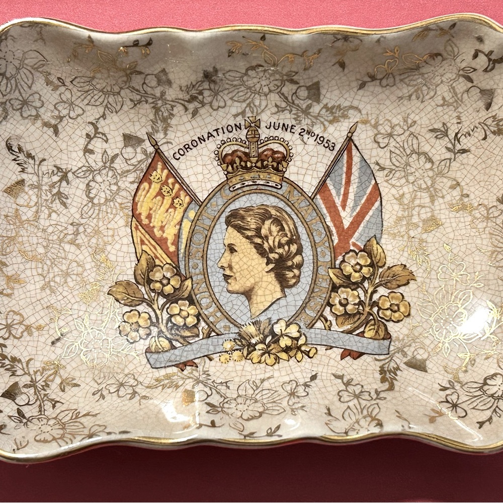Queen Elizabeth Coronation Dish
